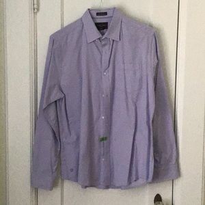 Lord and Taylor Black & Brown Brand Dress Shirt